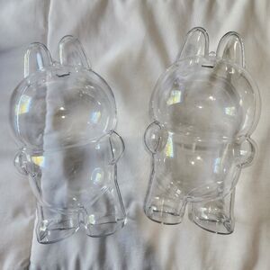 Clear Plastic Labubu Containers